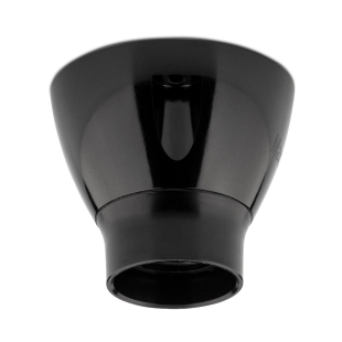 ceiling lamp holder Duroplast black