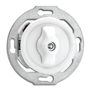 Rotary switch two-pole porcelain
